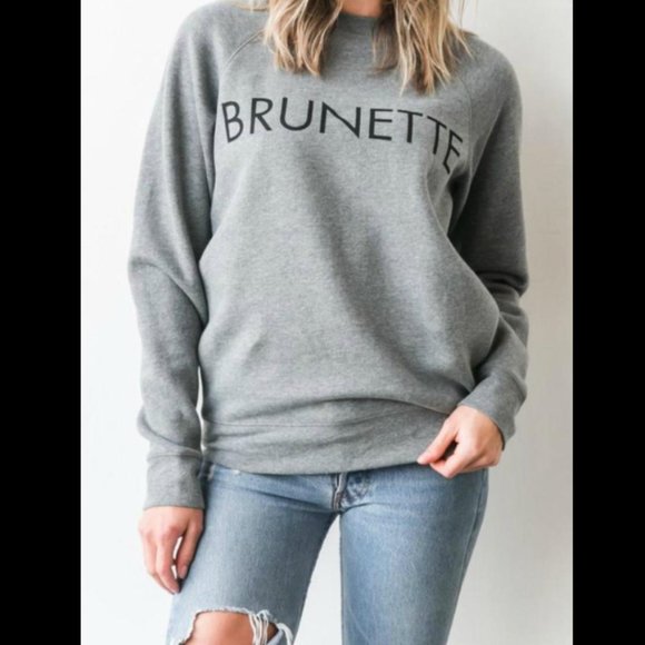 Sweaters - Brunette sweatshirt